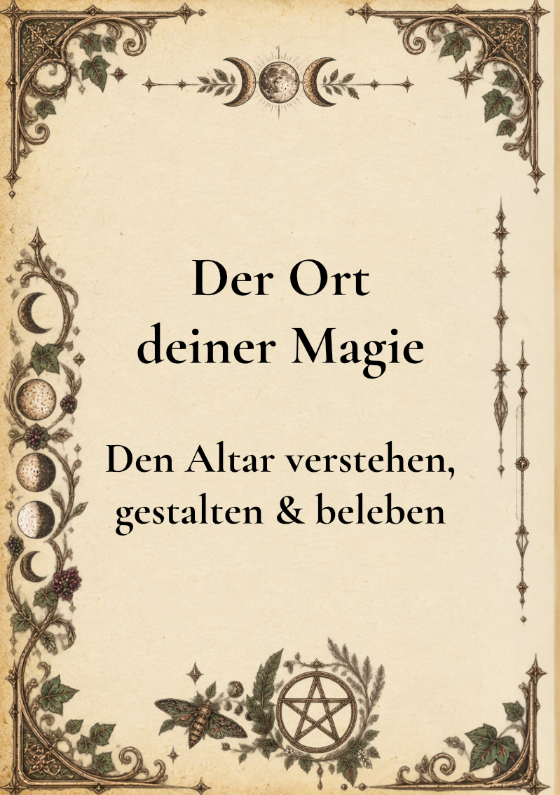 Der Ort deiner Magie – Den Altar verstehen, gestalten & beleben